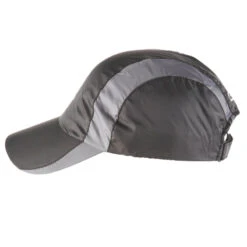 Sportive Soldes -Sportive Soldes casquette pluie reglable running noir 1